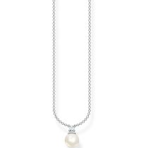 Thomas Sabo KE2121-167-14 Pearl Collar de mujer, ajustable