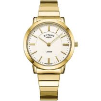 Rotary LB00766/03 London Zugband mujeres 29mm 3ATM