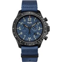 Traser H3 109461 P67 Officer Cronografo Blue Nato 46mm Reloj 