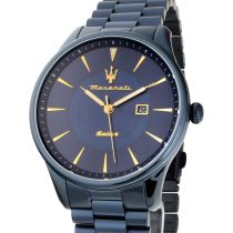 Maserati R8853146003 Blue Solar 45mm Reloj Hombre 10ATM