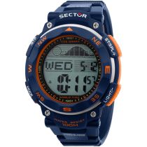 Sector R3251534001 EX-35 Reloj Digital Reloj Hombre 51mm 10ATM