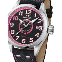 TW-Steel TW973 Pink Ribbon Volante Reloj Mujer 45mm 10ATM