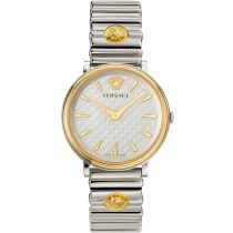 Versace VE8101419 V-Circle Reloj Mujer 38mm 5ATM