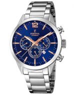 Festina F20343/9 Timeless Cronografo 43mm Reloj Hombre 10ATM
