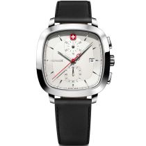 Wenger 01.1933.104 Reloj Hombre Vintage Clásico Cronógrafo 40mm 5ATM