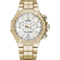 Edox 10113-37JM-AID Delfin Cronografo Reloj Hombre 43mm 20ATM