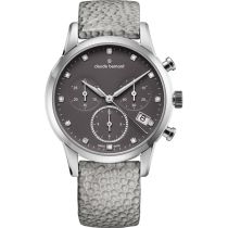 Claude Bernard 10231-3-TAPN1 Reloj Mujer Clásico Cronógrafo 35mm 5ATM 