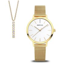 Bering 13434-334-GWP Reloj Mujer Set Golden Signature 34mm 3ATM
