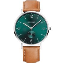Bering 14040-508 Reloj Hombre Clásico Pequeño Segundo 40mm 3ATM