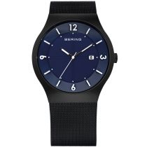 Bering Reloj solar Clasico 14440-227 Reloj Hombre negro