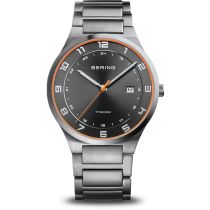 Bering 15139-709 Relojes Hombre Titanio 39mm 10ATM 