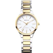 Bering 15630-701 Clásico Titanio Reloj Mujer 30mm 10ATM
