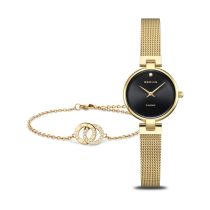 Bering 17724-332-GWP Reloj Mujer Set Gold Classic 24mm 3ATM