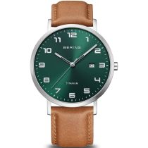 Bering 18640-568 Reloj Hombre Titanio 40mm 5ATM
