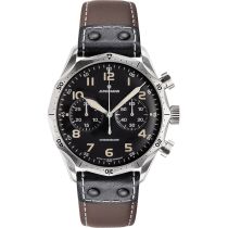 Junghans 27359100 Reloj Hombre Pilot Chronoscope 43mm 10ATM 