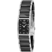 Boccia 3201-02 Reloj Mujer Cerámico Titanio 19mm 5ATM