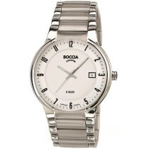 Boccia 3629-02 Reloj Hombres Titanio 39mm 5ATM