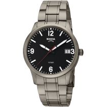 Boccia 3650-03 Reloj Hombres Titanio 40mm 10ATM