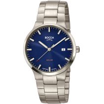 Boccia 3652-02 Reloj Hombres Solar Titanio 39mm 5ATM