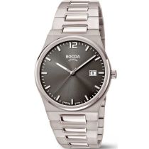 Boccia 3661-02 Reloj Hombre Titanio Cristal de zafiro 39mm 5ATM