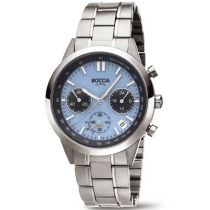 Boccia 3737-01 Reloj Hombre Titanio Cronógrafo 41mm 5ATM