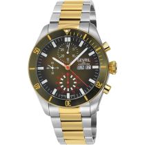 Gevril 48625B Yorkville Automatico Cronografo Reloj Hombre 43mm 20ATM