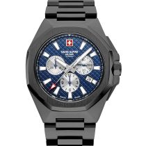 Swiss Alpine Military 7005.9175 Typhoon Cronógrafo Reloj Hombre 42mm 10ATM