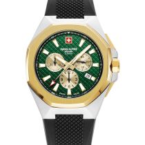 Swiss Alpine Military 7005.9844 Typhoon Cronógrafo Reloj Hombre 42mm 10ATM