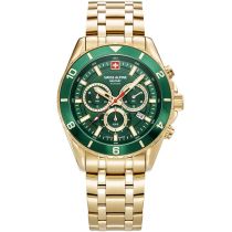 Swiss Alpine Military 7034.9114 Reloj Hombre Sierra Cronógrafo 43mm 10ATM