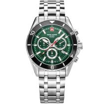 Swiss Alpine Military 7034.9138 Reloj Hombre Sierra Cronógrafo 43mm 10ATM