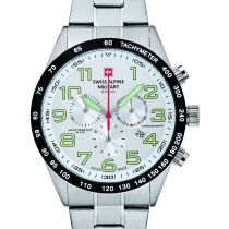 Swiss Alpine Military 7047.9132 Cronógrafo Reloj Hombre 43mm 10ATM