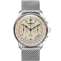 Zeppelin 7614M-5 Reloj Hombre Los Angeles Cronógrafo 42mm 5ATM 