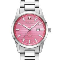 Swiss Alpine Military 7767.1136 Reloj Mujer Argos plata rosa 34mm 10ATM