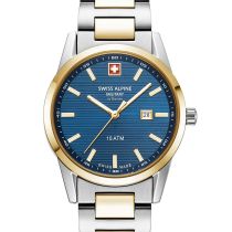 Swiss Alpine Military 7767.1145 Reloj Mujer Argos bicolor azul 34mm 10ATM