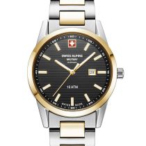 Swiss Alpine Military 7767.1147 Reloj Mujer Argos bicolor negro 34mm 10ATM