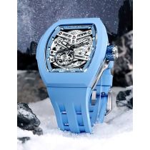 Tsar Bomba TB8218(1+2)FKM-02PK/LTBU Reloj Hombre Atomic Twin Reloj Automático Intercambiable 45mm 10ATM 