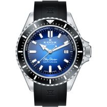 Edox 80120-3NCA-BUIDN Skydiver Neptunian Automatico Reloj Hombre 