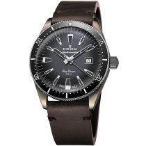 Edox 80126-3VIN-GDN Skydiver Automatico Limited Edition Reloj Hombre 42mm 