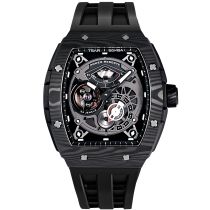 Tsar Bomba TB8210CF-01 Reloj Hombre Elementar Fibra De Carbono Automático 52mm 5ATM