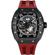 Tsar Bomba TB8210CF-03 Reloj Hombre Elementar Fibra De Carbono Automático 52mm 5ATM