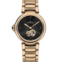 Edox 85025-37RM-NIR LaPassion Automatico Reloj Mujer 33mm 5ATM