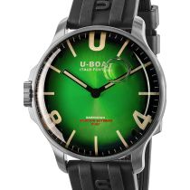 U-Boat 8702/E Darkmoon Green SS Soleil 44mm Reloj Hombre 5ATM