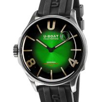 U-Boat 9502/A Darkmoon Green SS Soleil Reloj Hombre 40mm 5ATM