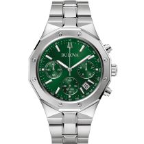 Bulova 96B409 Misc Clásico Cronógrafo Reloj Hombre 44mm 10ATM