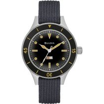 Bulova 98A266 Mil-Ships-W-2181 Automatico 41mm Reloj Hombre 20ATM