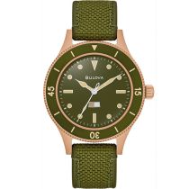 Bulova 98A324 Reloj Hombre MIL-SHIPS Bronze 150th Anniversary 41mm 20ATM