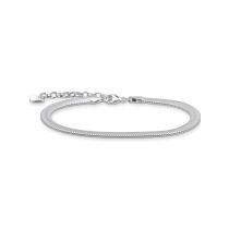 Thomas Sabo A2169-001-21-L19V Pulsera serpiente de plata 16-19 cm 