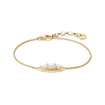 Thomas Sabo A2221-414-14-L19V Pulsera con circonitas brillantes Chapado en oro