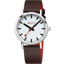 Mondaine A660.30360.11SBGV Reloj Hombre Clásico SBB vegan 40mm 3ATM