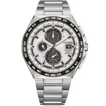 Citizen AT8238-84A Reloj Hombre Eco-Drive Super-Titanium Radio Cronógrafo 44mm 10ATM  